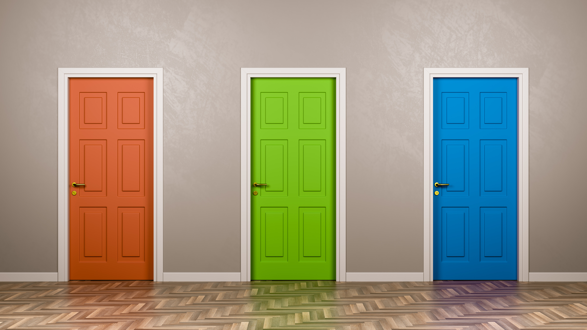 blog header image of doors representing developer choices